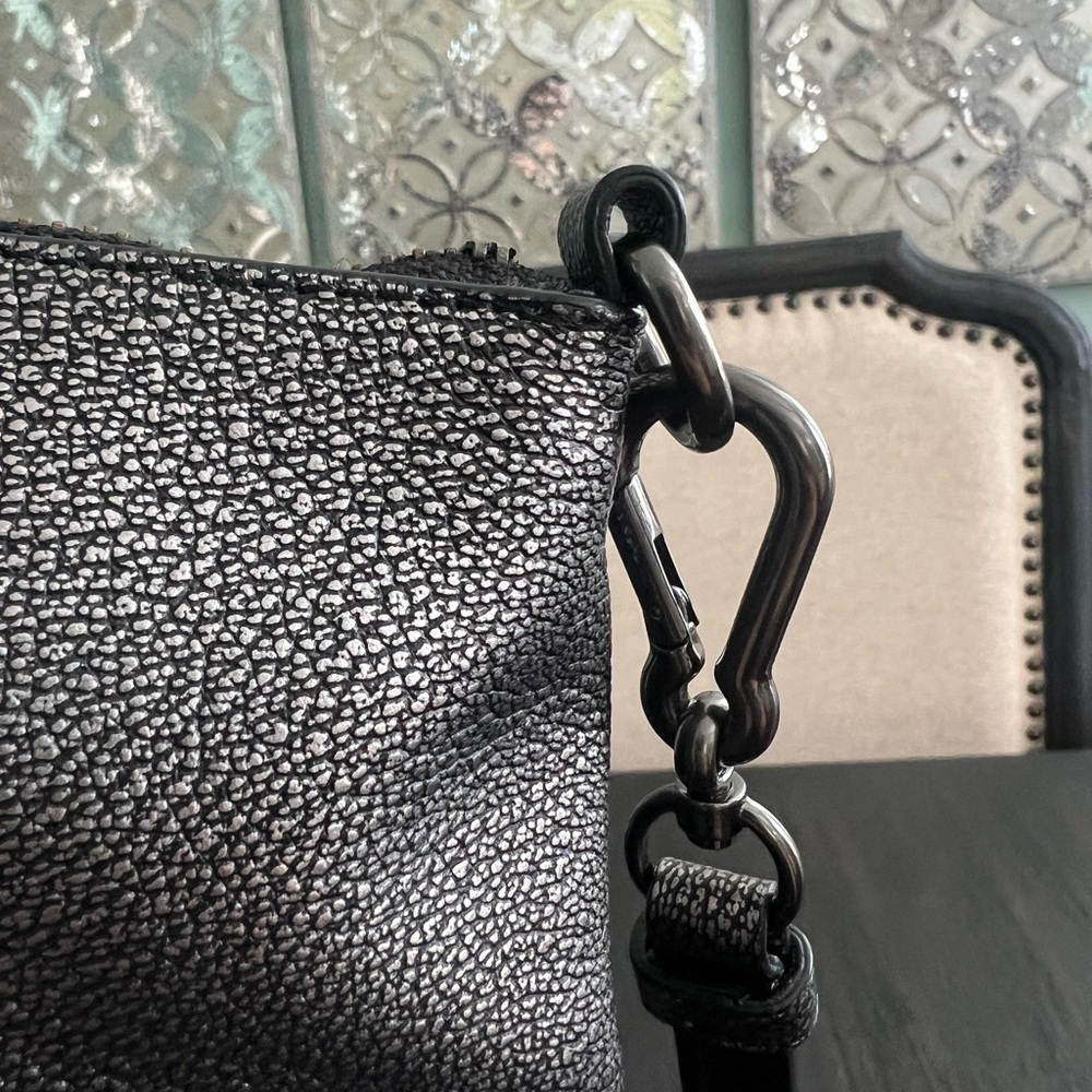 Coach Kelsey Metallic Tote/Crossbody Bag - Picture 6 of 12